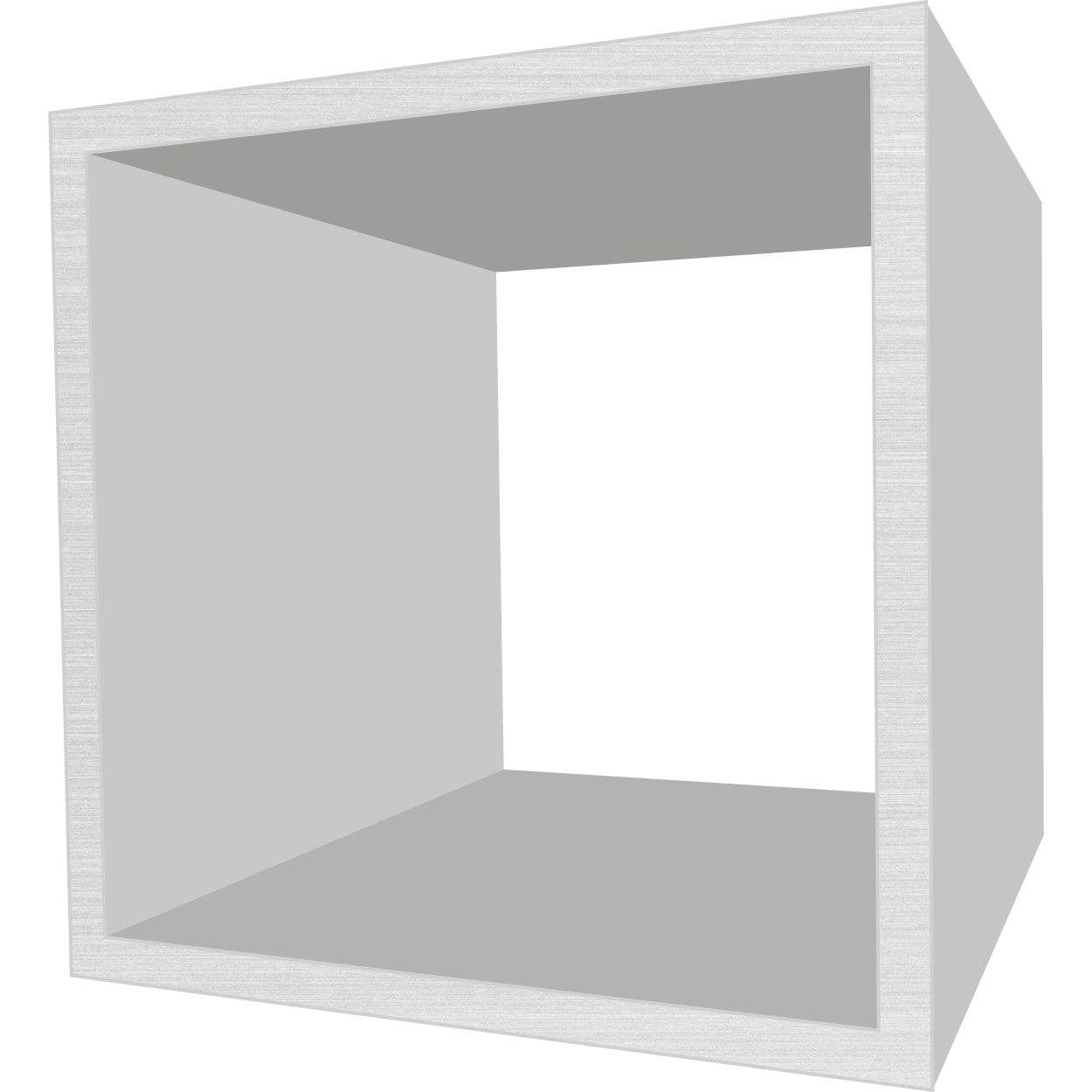 Quadratische Alu-Formrohre EN AW-6060 T66 - HL 6m