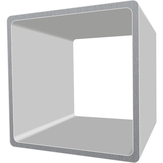 Quadratisches Niro-Formrohr 1.4301 geschweißt á 6m