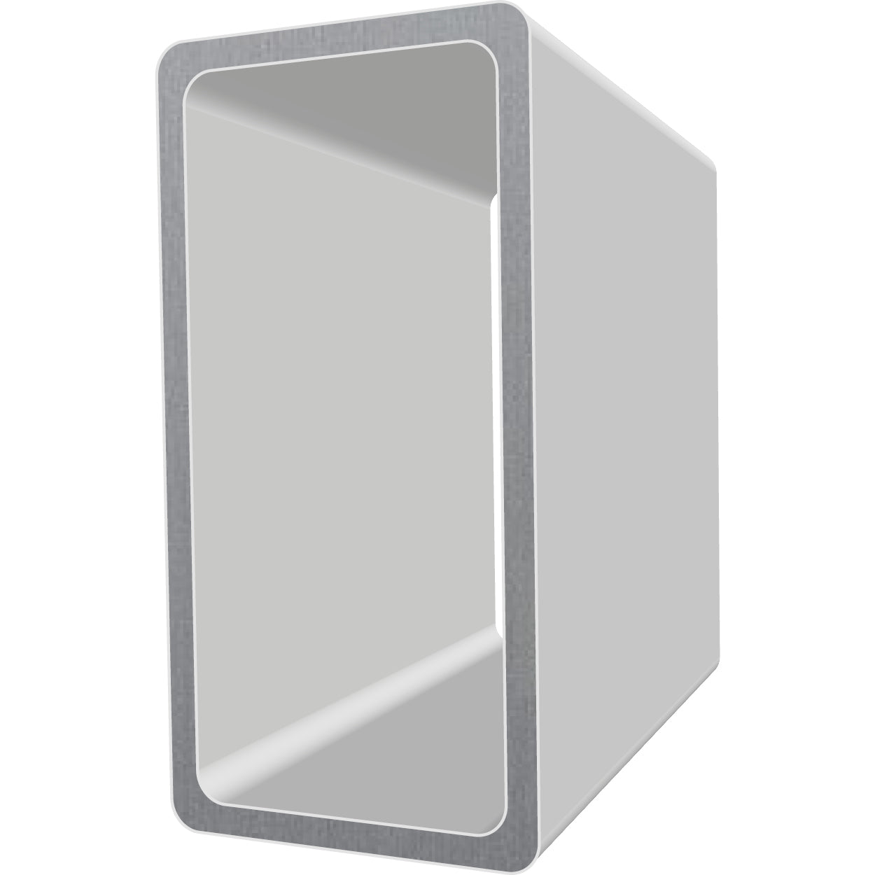 Rechteckige Formrohre / Hohlprofile kaltgefertigt, Standardgüte S235JRH/S275J0H nach EN10219, 6m Stangenlänge