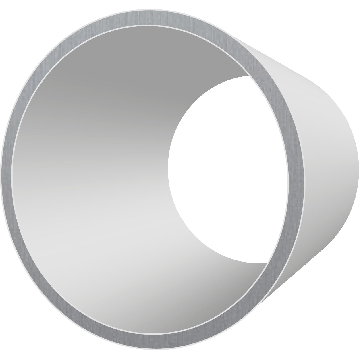 Niro-Rundrohr 1.4301 geschweißt EN10217-7 á 6m V=1