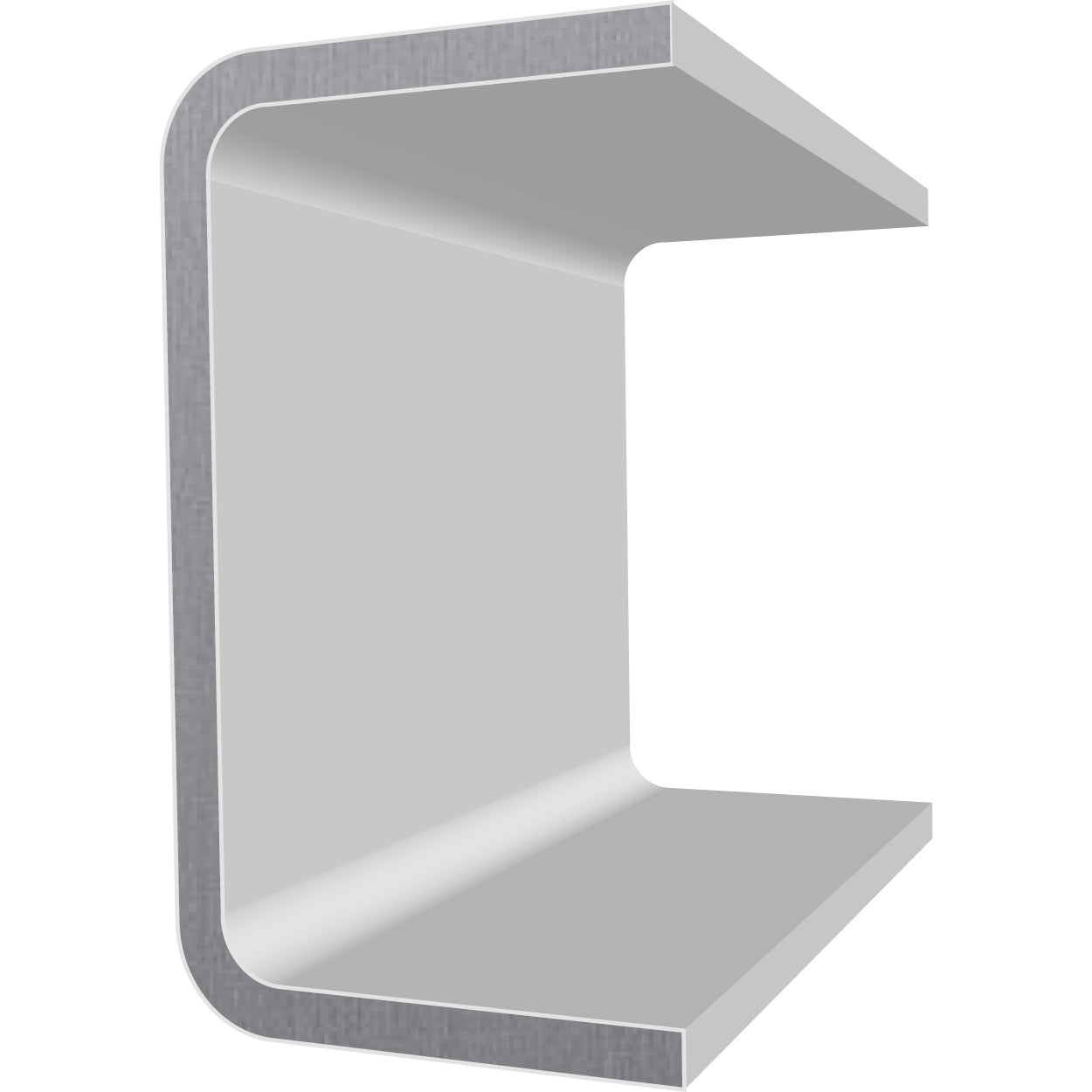 U-Profile Kaltgefertigt S235JR, Stangenlänge 6m