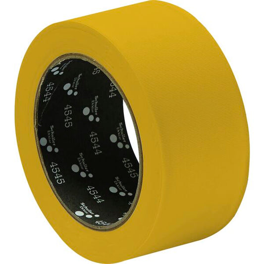 SCHULLER Bauklebeband MASK Q PVC UV-beständig und quergerillt 50mm x 33m gelb